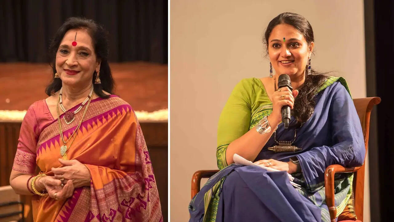 Ranjana Gauhar and Sharanya Chandran