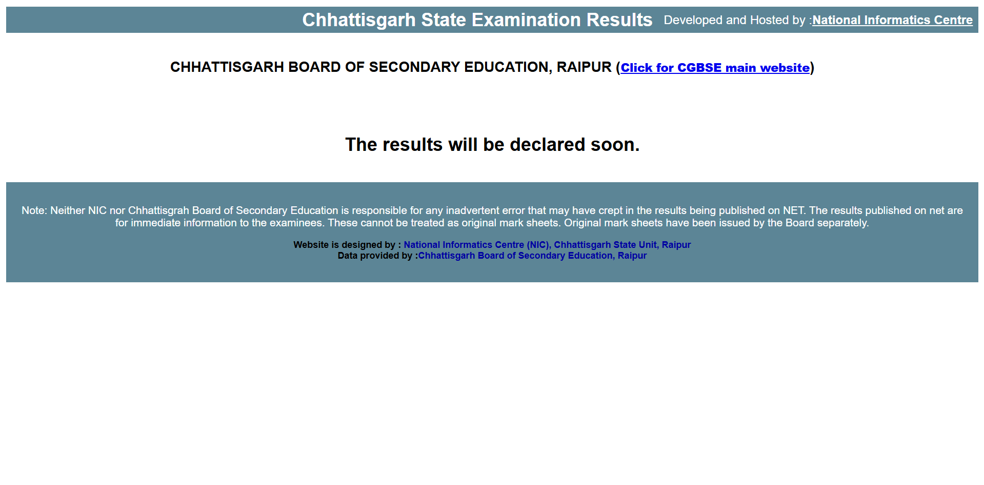 CGBSE Chhattisgarh Board result 2026 delayed: When will Class 10, 12 scores be released?