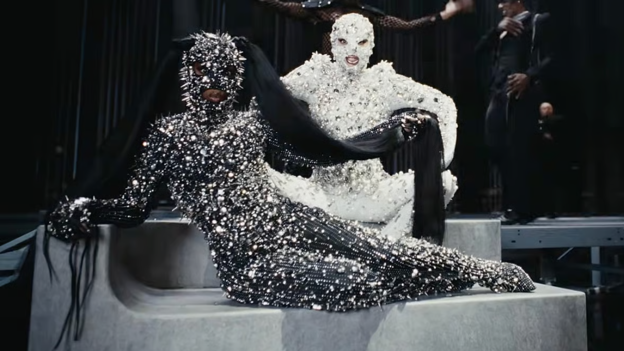 Lady Gaga and Doechii Go Full Cosmic in Gaurav Gupta