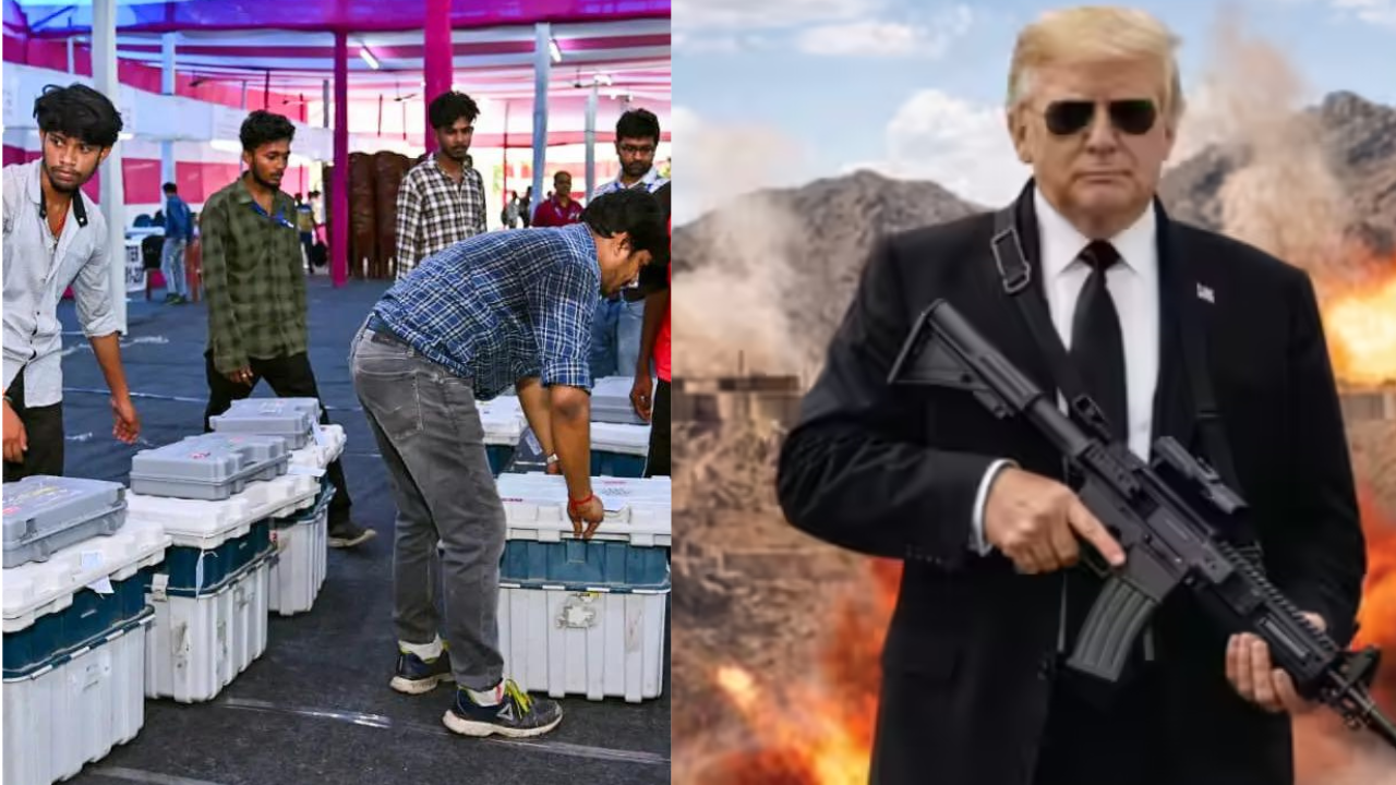 Evening news wrap: Exit polls today for 4 states, 1 UT; Trump’s fresh warning to Iran & more