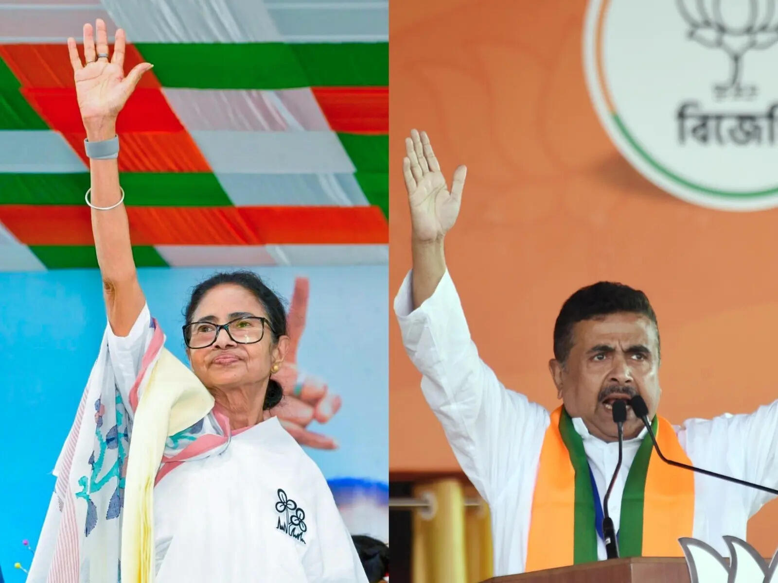 Bhowanipore votes, Didi breaks poll-day routine & Suvendu says, ‘I like this fear’