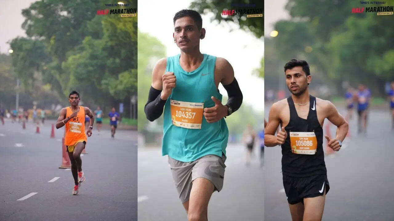 Young talent shines: Under-29 10K (Male) category delivers strong performances at Times Internet Half Marathon