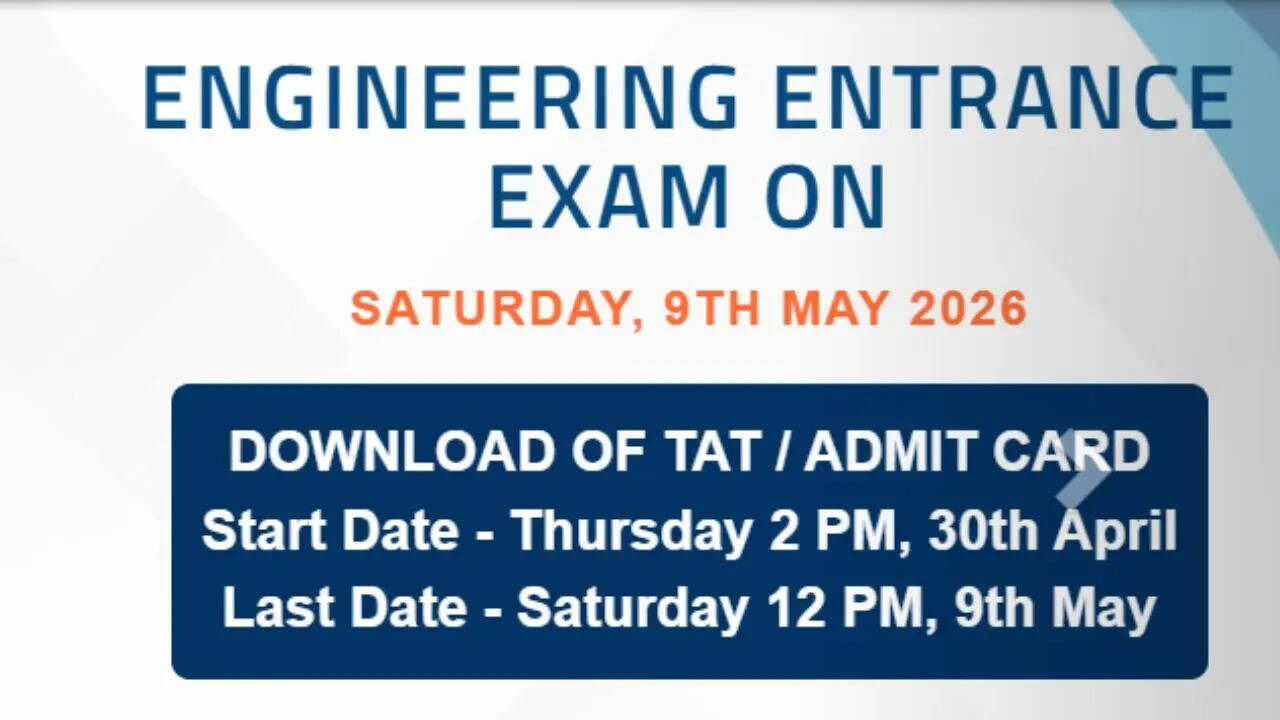 COMEDK UGET 2026: Admit card released; check steps to download, key dates and more