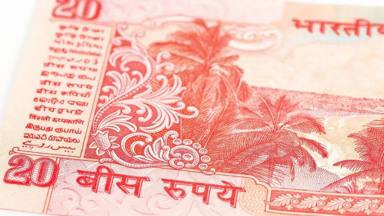 North Bay Island on the INR 20 note