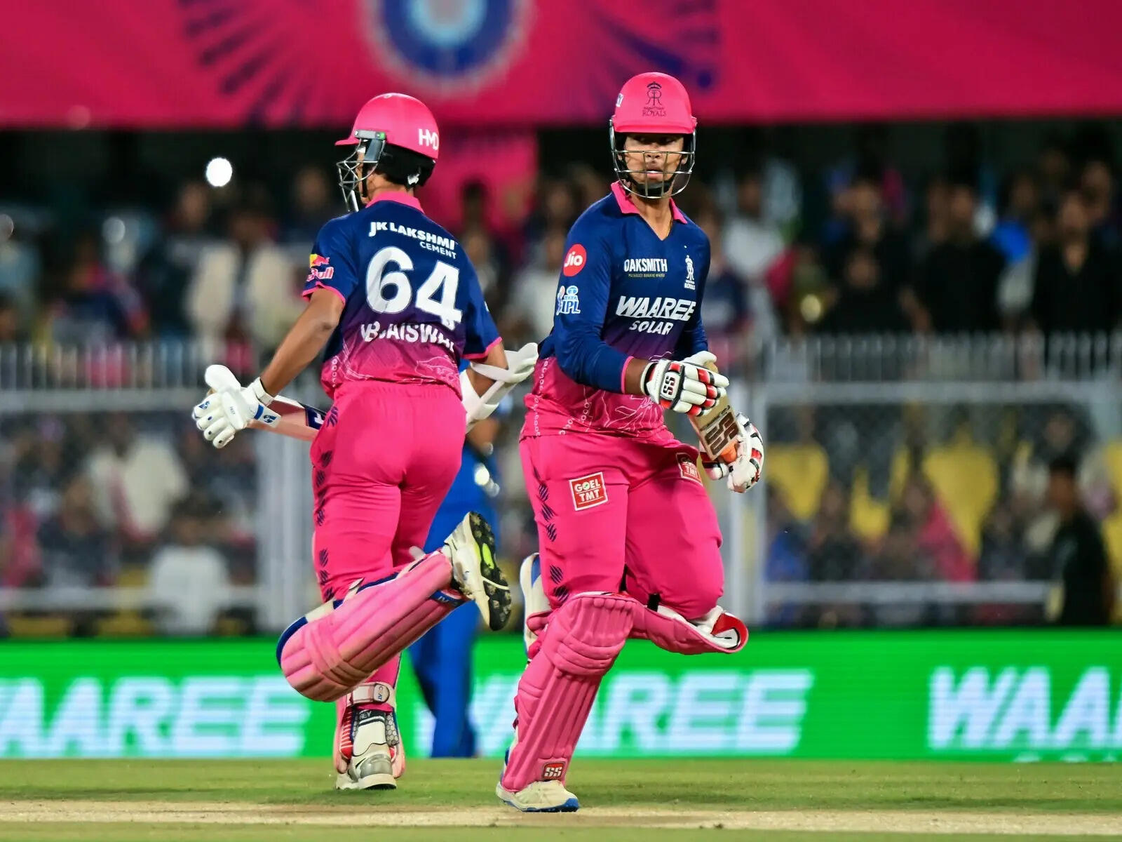 RR vs DC Live: Sooryavanshi follows Jaiswal; RR openers back in dugout early