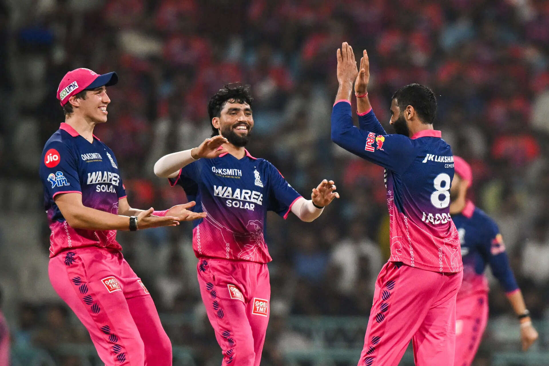 RR vs DC Live: Ravindra Jadeja strikes, Pathum Nissanka departs