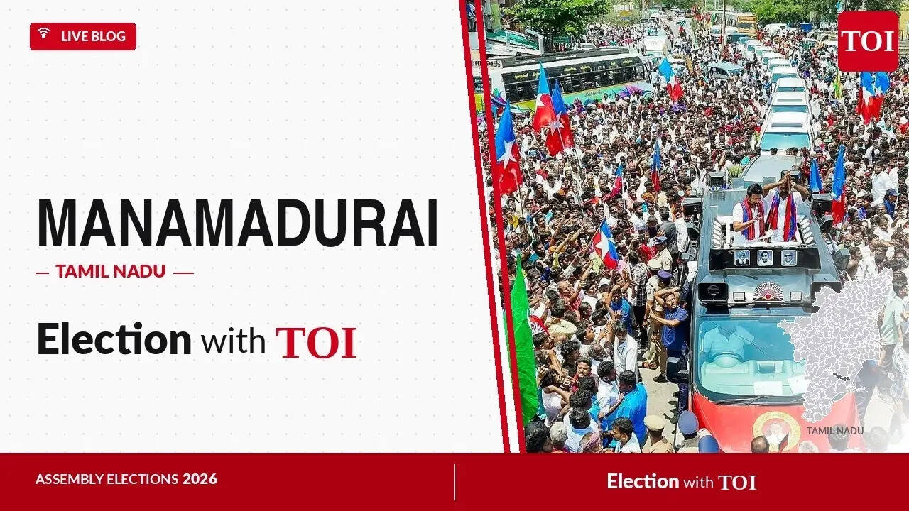 Manamadurai assembly polls 2026: TVK’s Elangovan D wins by 1,208 votes