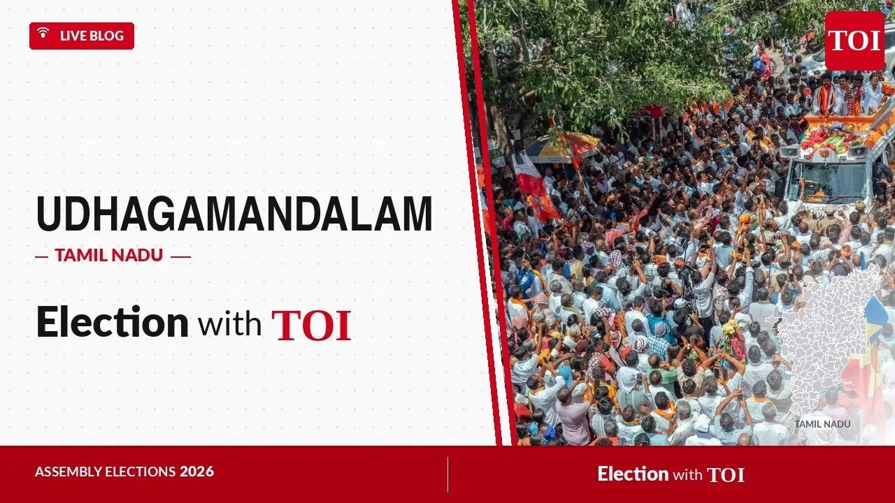 Udhagamandalam election results 2026: BJP’s Bhojarajan M with with 48,488 votes
