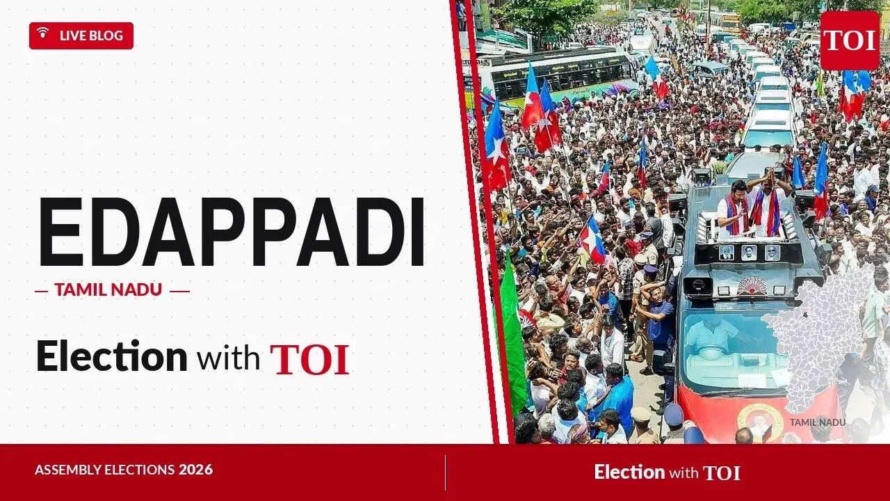 Edappadi election results 2026: AIADMK’s Edappadi Palaniswami K wins against independent candidate Premkumar K
