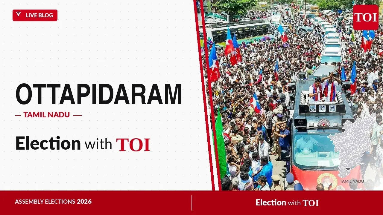 Ottapidaram election results 2026: TVK’s P. Mathanraja wins by 29,083 votes