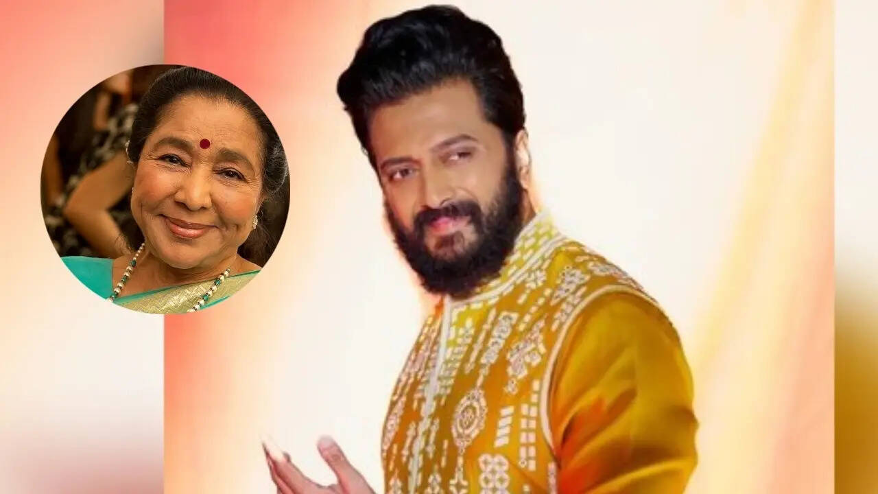 ‘Raja Shivaji’ star Riteish remembers Asha Bhosle
