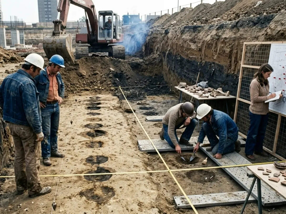 Scientists determined the position of buildings, storage, and entire villages