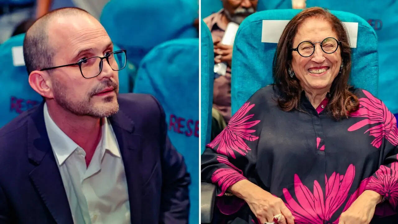 Manuel Rabate and Kiran Nadar