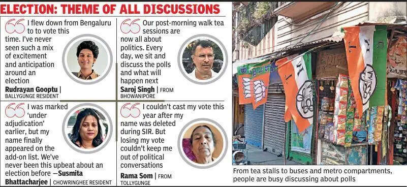 Vote-day & result-day gap: Kolkata turns to adda sessions, tries to read its own mind
