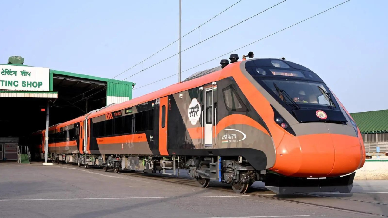 Railways roll out 100th Vande Bharat train