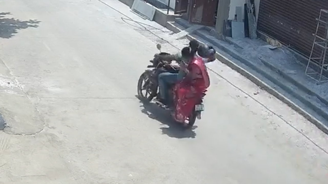 Hyderabad man tells wife her mother died from seizure on bike ride; CCTV shows he hit her with helmet