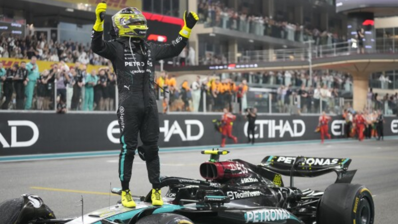 Lewis Hamilton in Mercedes