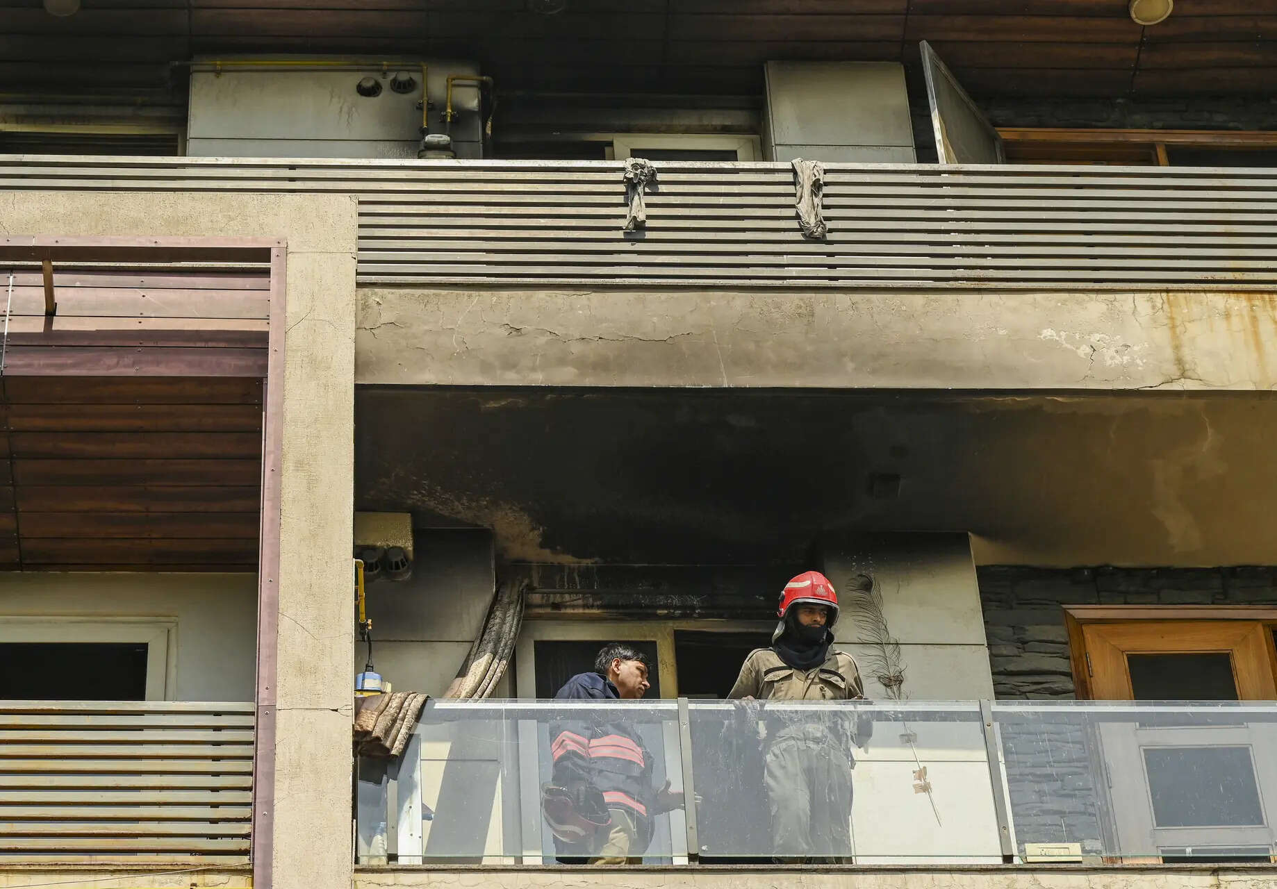 Fire breaks out in residential building in east Delhi