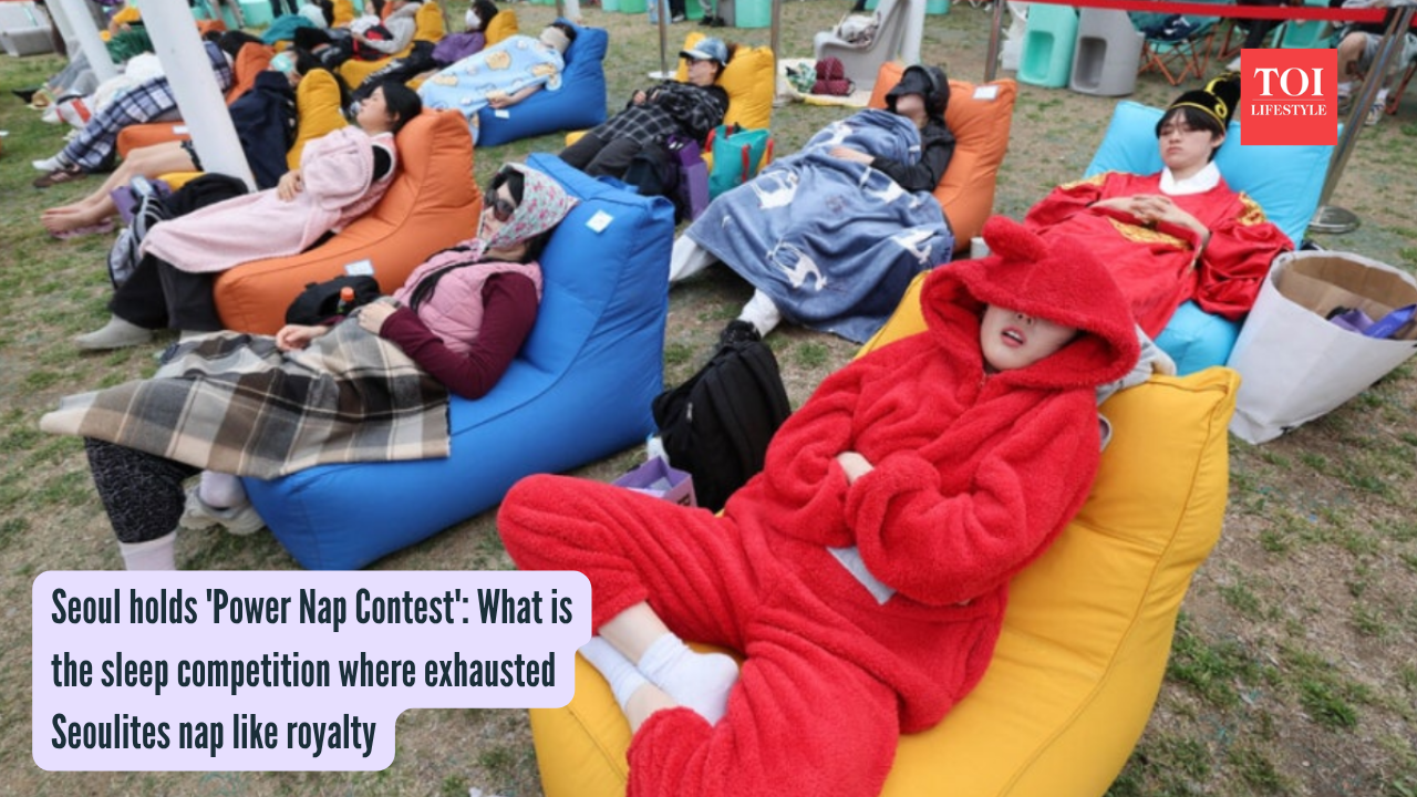 Seoul holds 'Power Nap Contest' What is the sleep competition where exhausted Seoulites nap like royalty