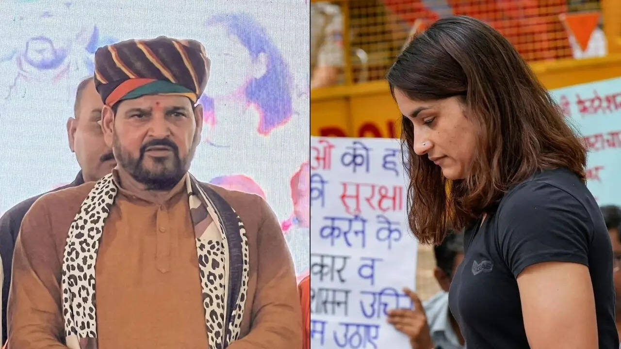 WFI refuses to shift venue linked to Brij Bhushan despite Vinesh Phogat's concerns