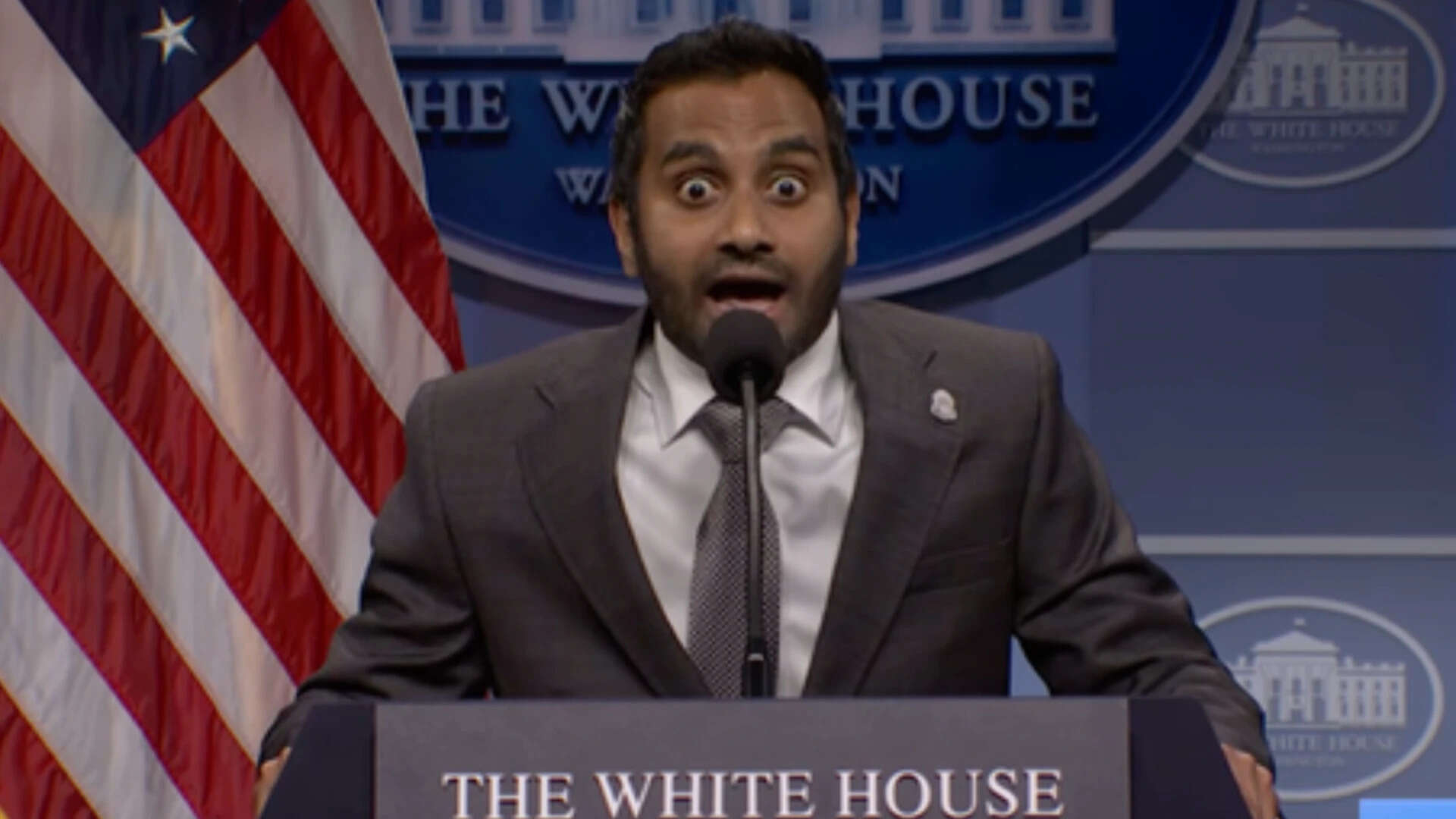 'First Indian person to suck at their job': SNL mocks Kash Patel with Aziz Ansari cameo