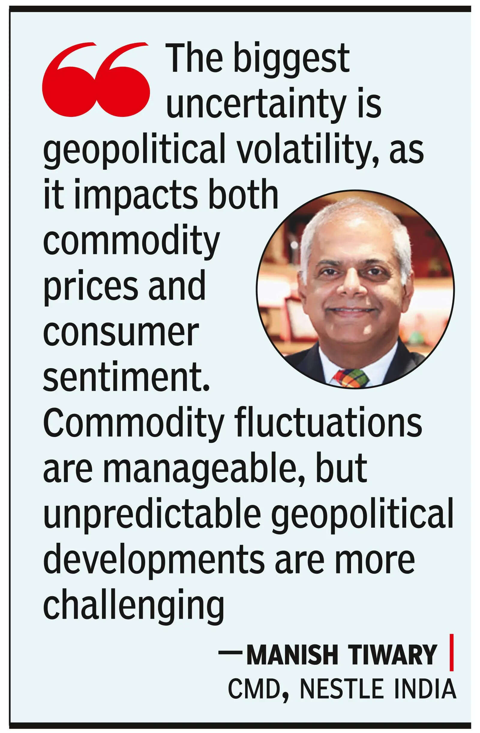 Early signs of demand moderation: Nestle CMD
