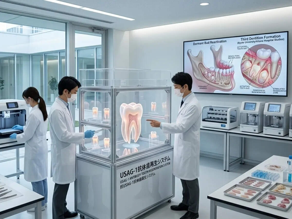 This new tooth regrowth drug could make dentures obsolete