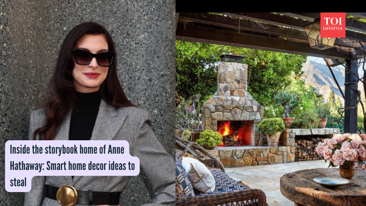 Inside the storybook home of Anne Hathaway Smart home decor ideas to steal