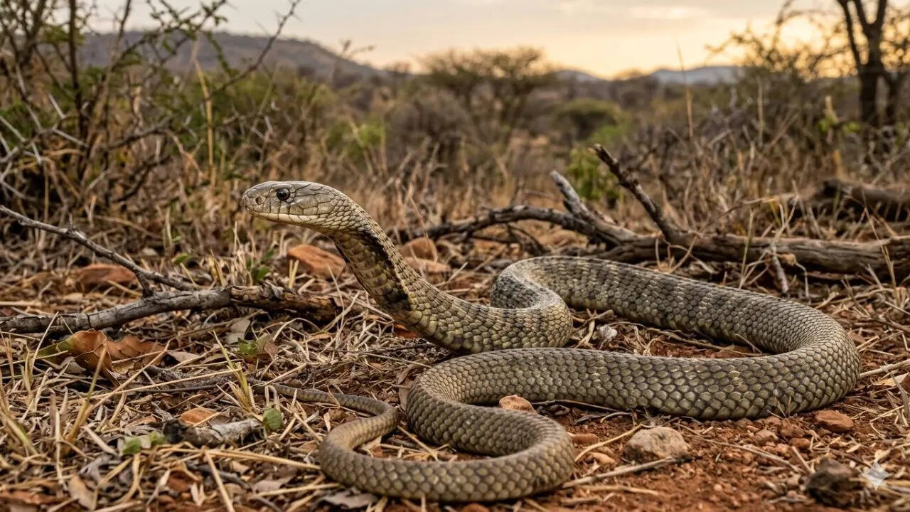 Snouted cobra