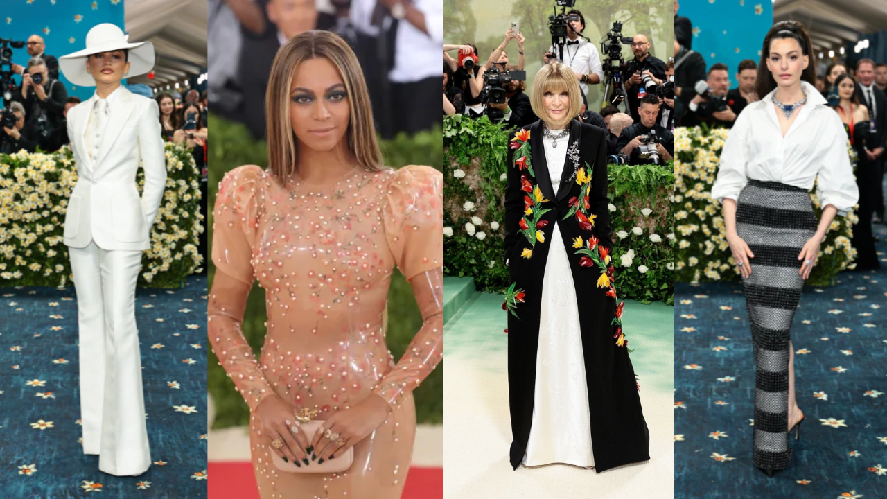 Celebrities at Met Gala over the years