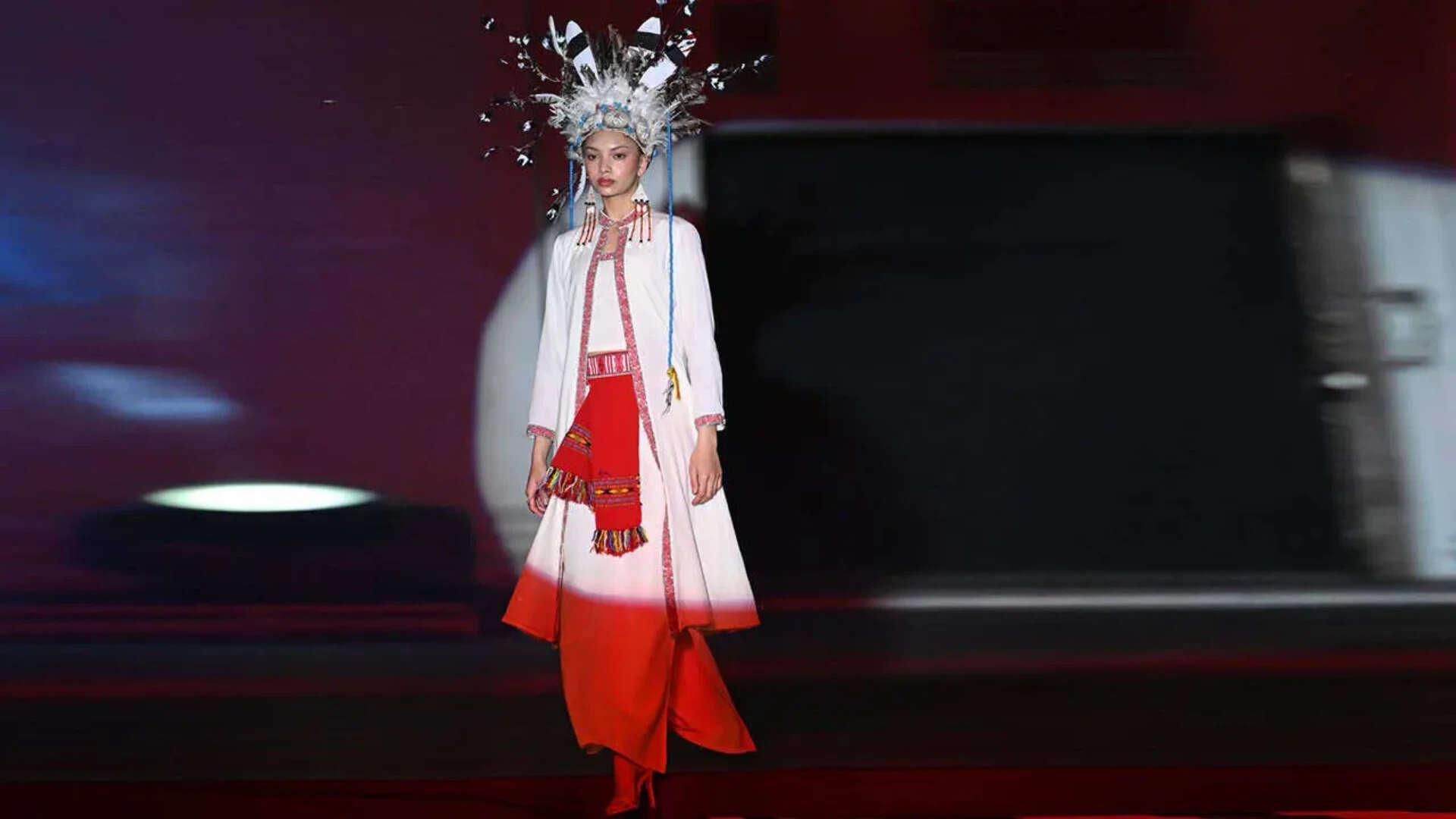 Glimpses from the fashion show