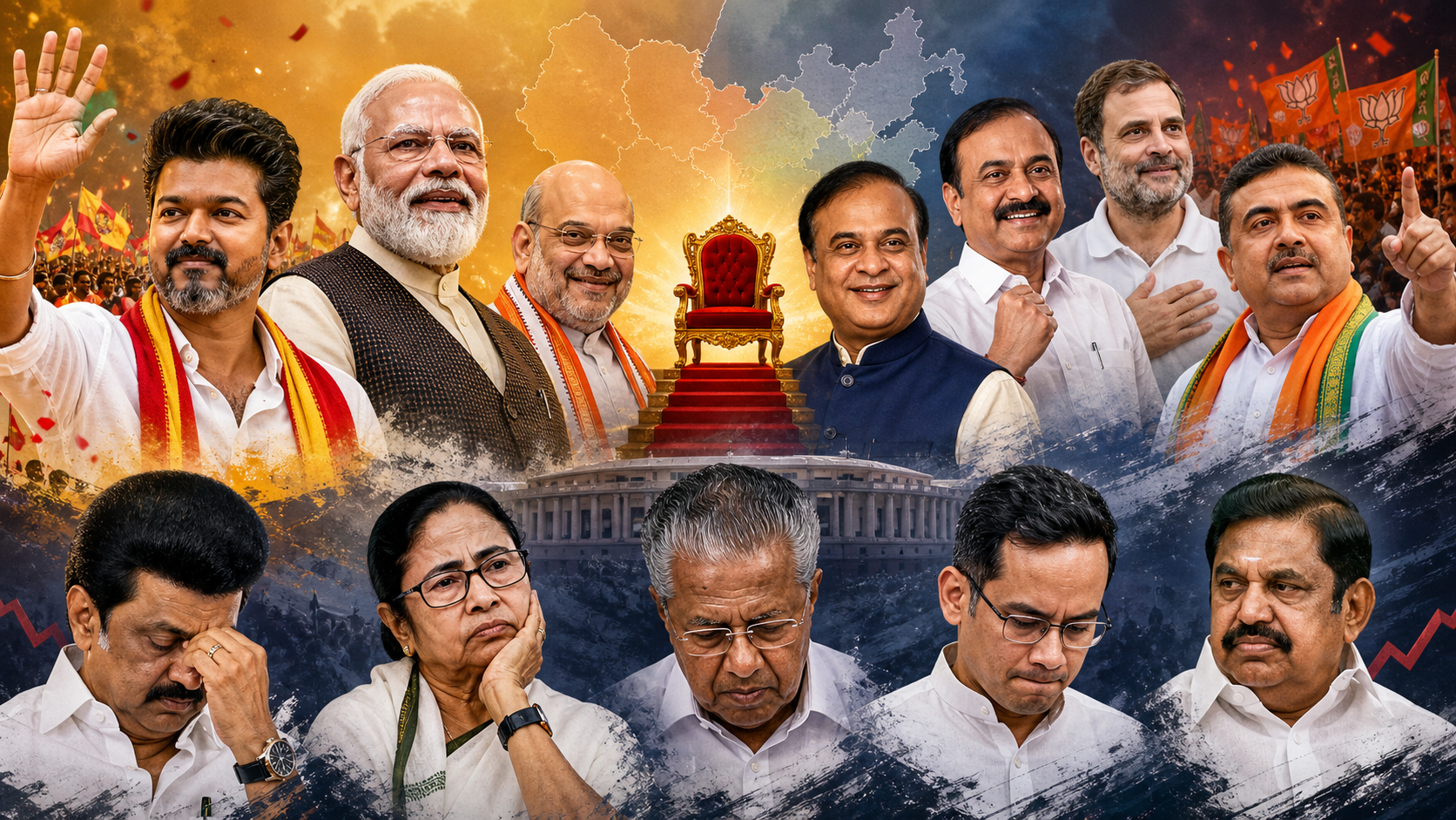 Assembly election results 2026: Vijay wave, Bengal breakthrough, Kerala reset – 10 takeaways