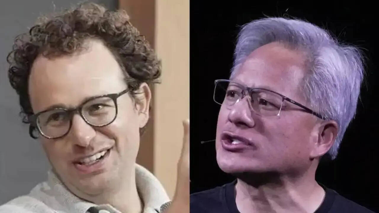 Nvidia's Jensen Huang rejects AI job‑loss warnings from Anthropic's Dario Amodei