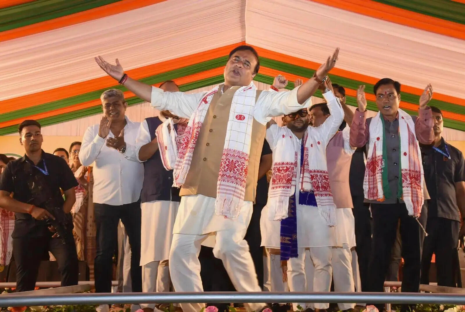 Assam's BJP, led by Himanta Biswa Sarma, defies anti-incumbency.