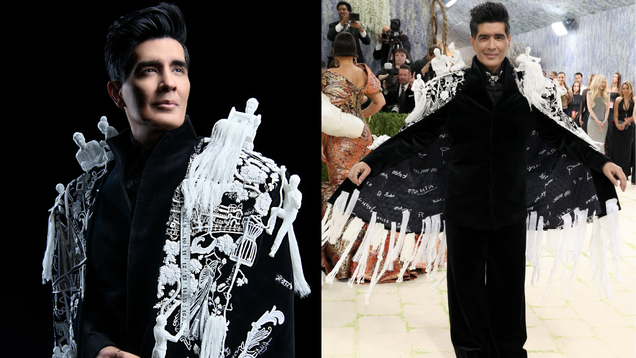 Manish Malhotra's Met Gala Cape