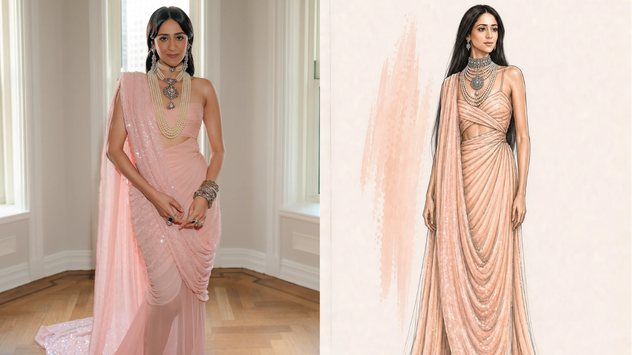 Gauravi Kumari Serves Vintage Royalty at Met Gala