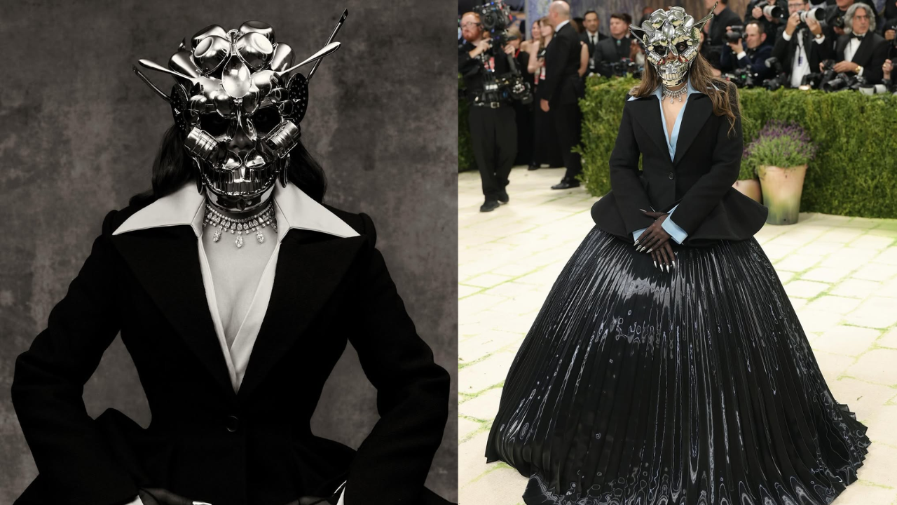 Ananya Birla Covers Her Face at the Met Gala 2026