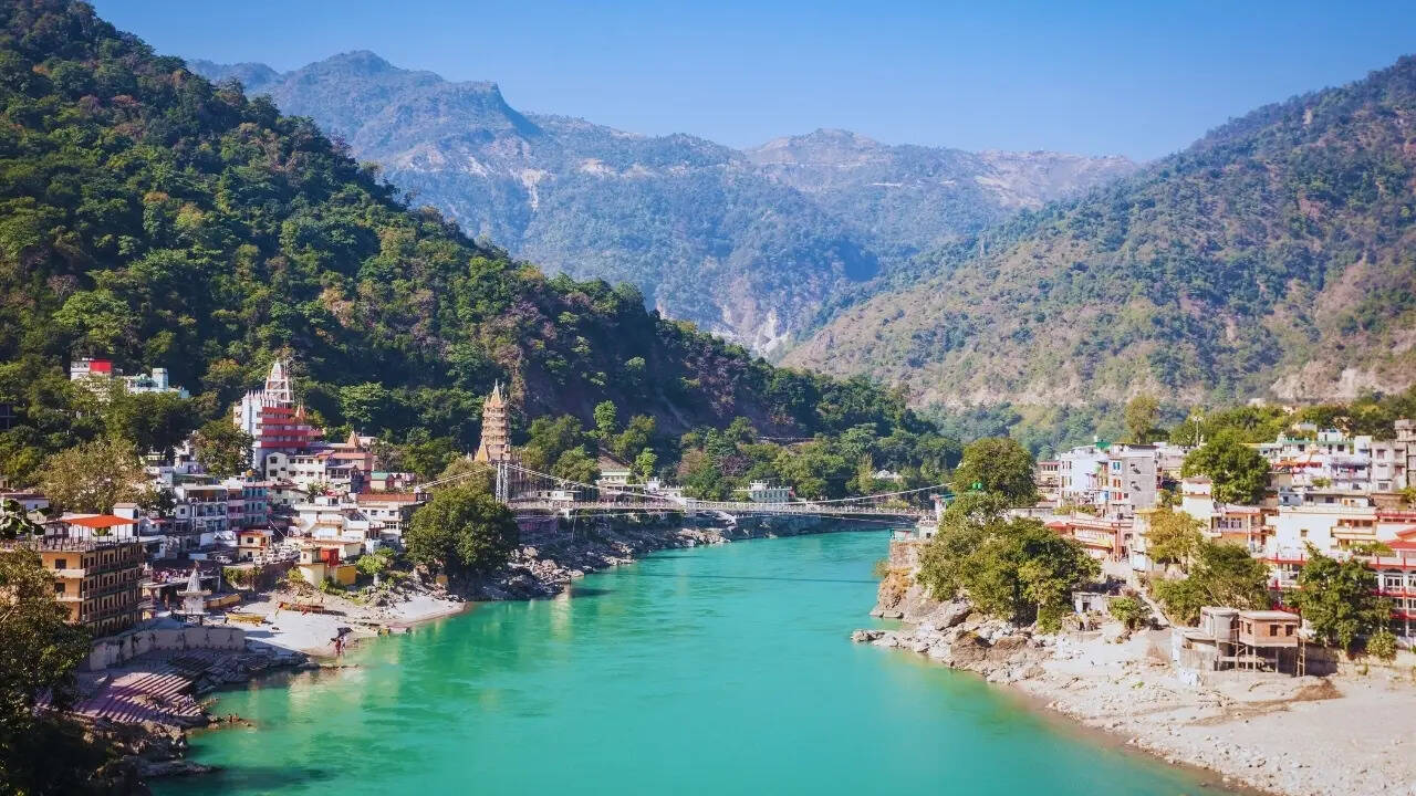 Scenic Rishikesh view