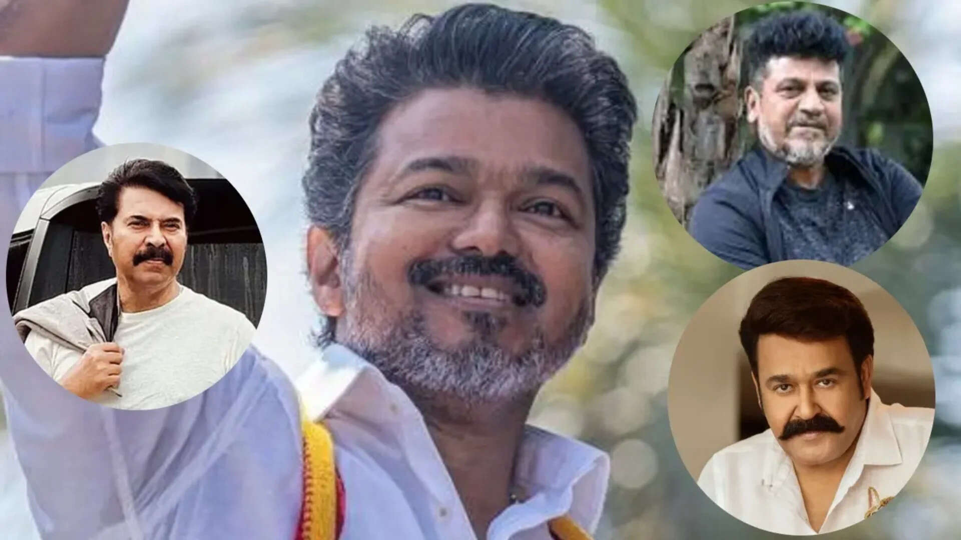 Shiva Rajkumar praises Thalapathy Vijay; Mohanlal &amp; Mammootty too join
