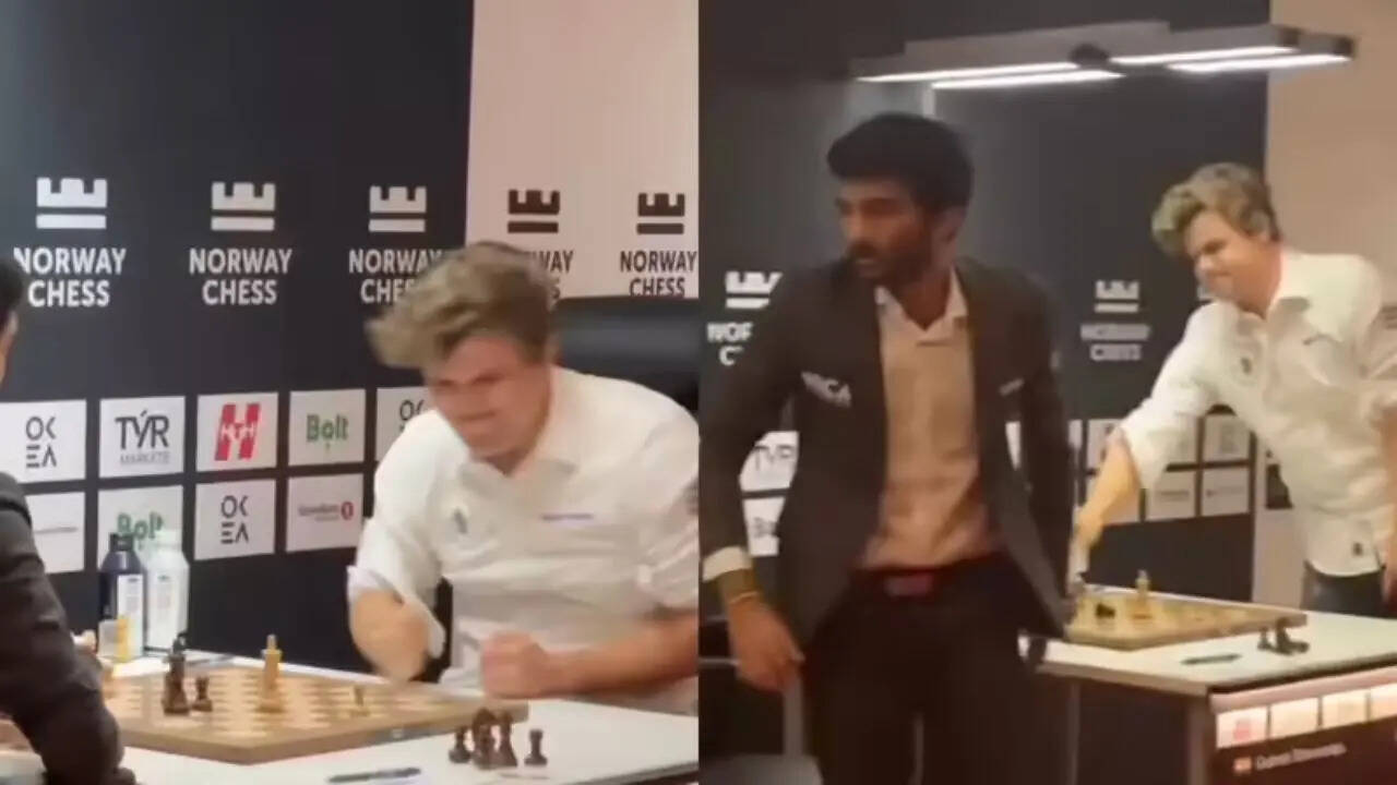 Carlsen suffers first classical chess loss since table-slam outburst vs Gukesh