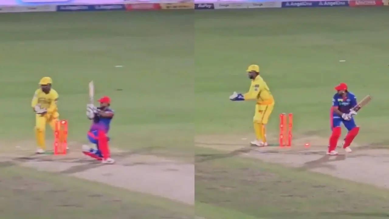 Was Nitish Rana out hit-wicket? Viral dismissal in DC vs CSK match explained