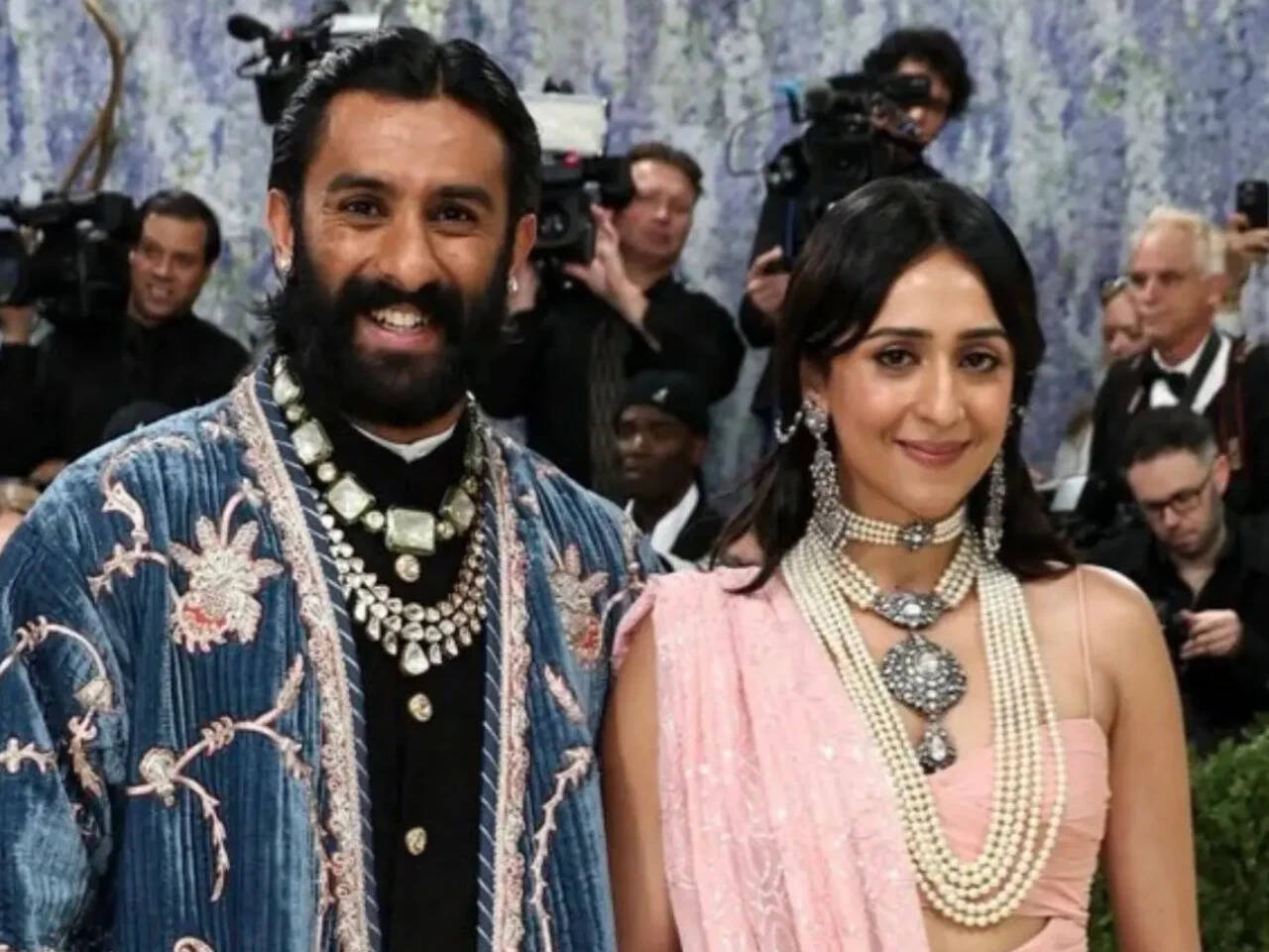Jaipur royals Sawai Padmanabh Singh and Gauravi Kumari at the Met Gala 2026