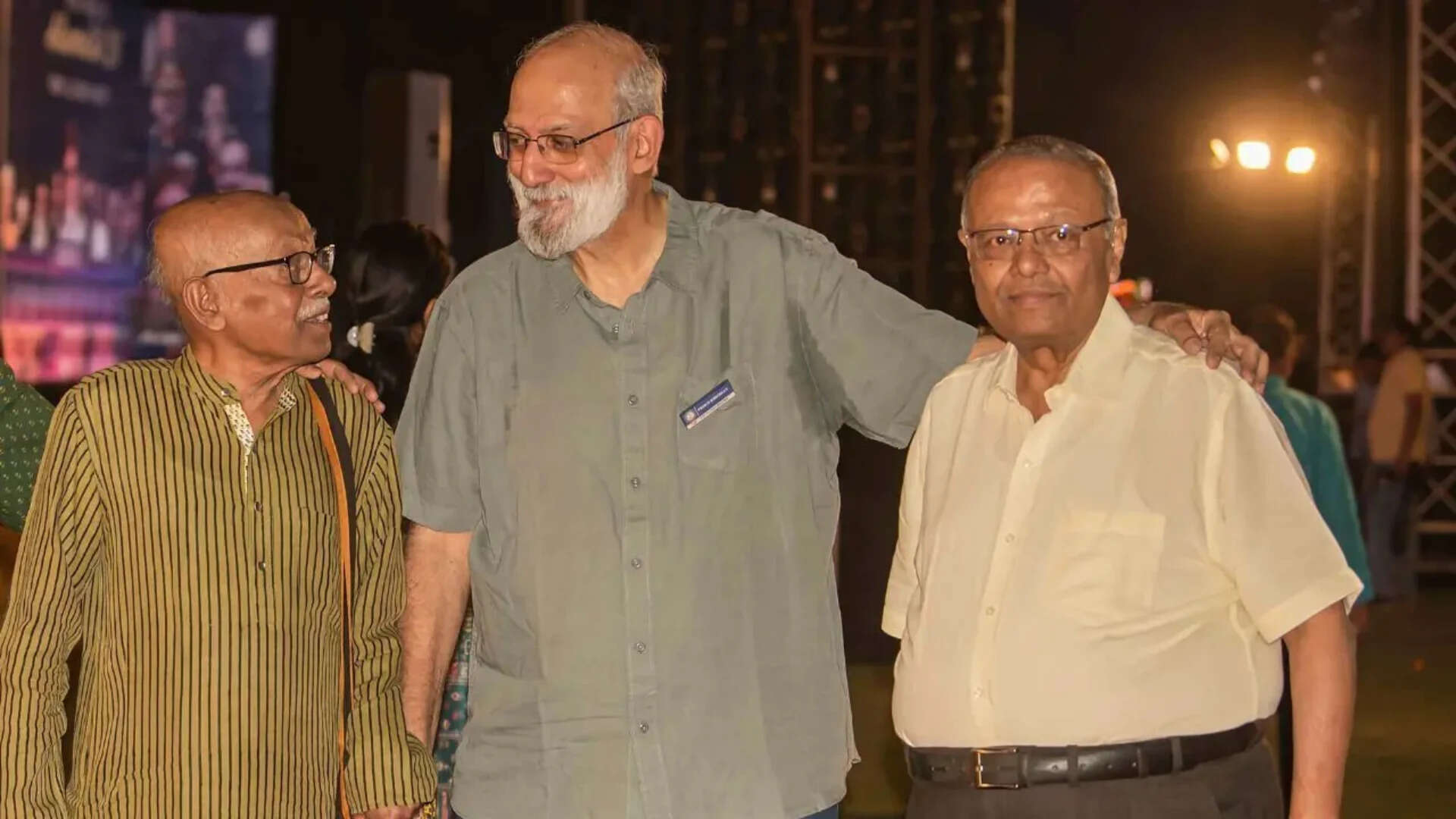 (L-R) Dilip Kumar Basu, Keval Arora, Arun Jain