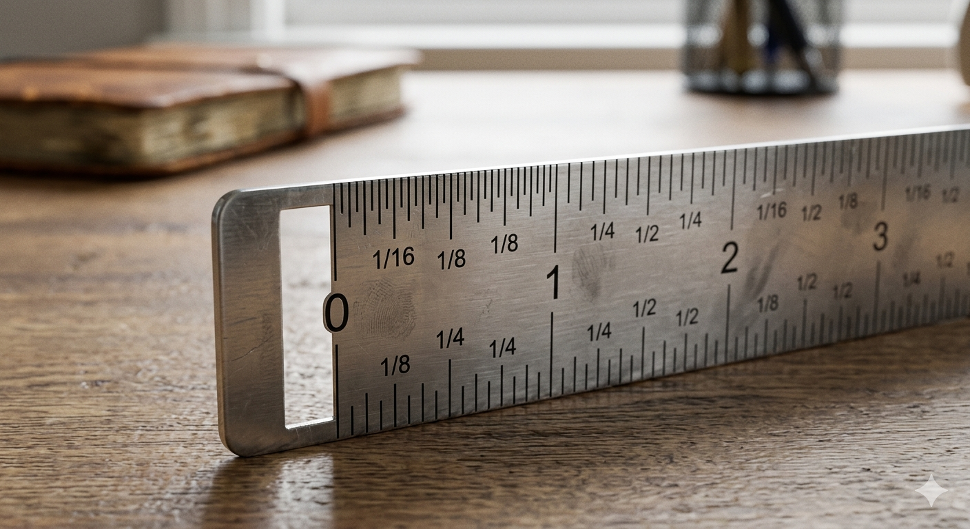 Why rulers have a gap before zero, and what it actually does