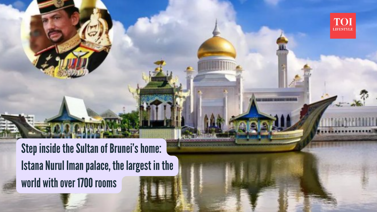 Step inside the Sultan of Brunei's home Istana Nurul Iman palace, the largest in the world with over 1700 rooms