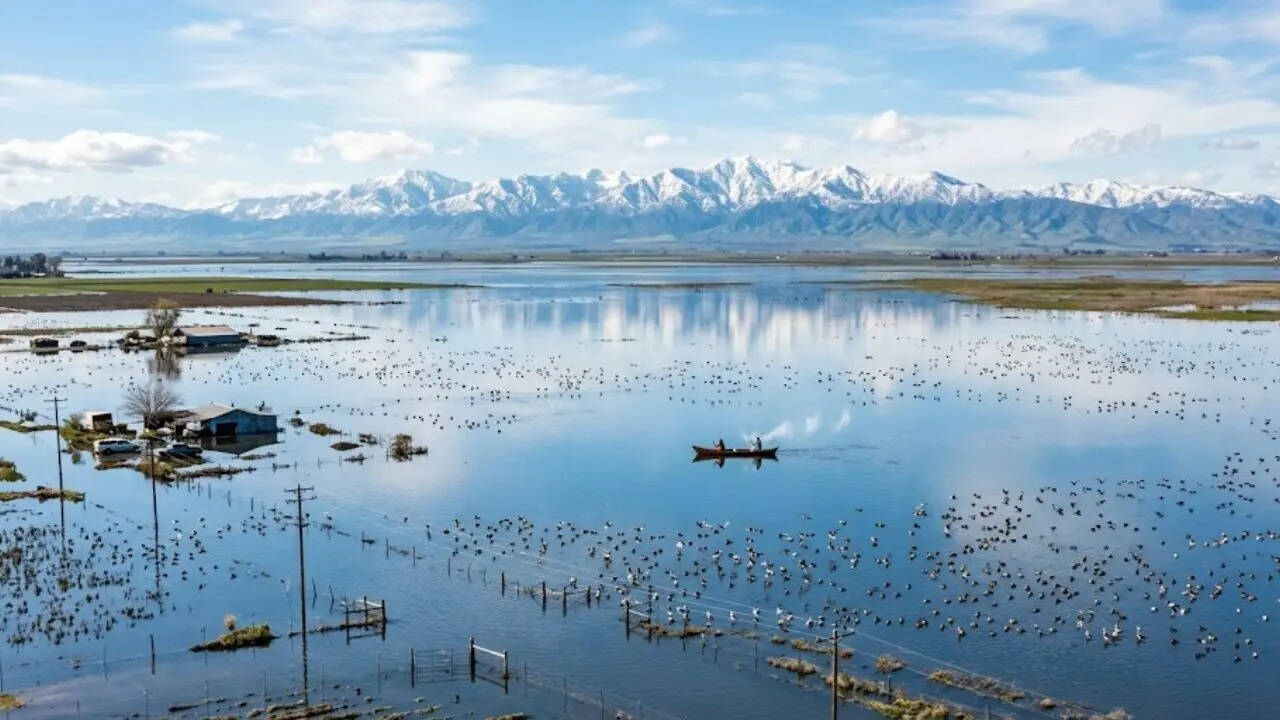 The ‘ghost lake’ returns: California’s largest lost water body resurfaces after 130 years