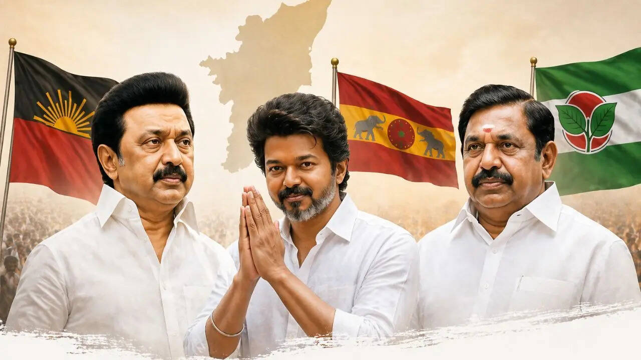 Will rivals AIADMK &amp; DMK unite against TVK? Vijay scrambles for numbers: Tamil Nadu CM race heats up
