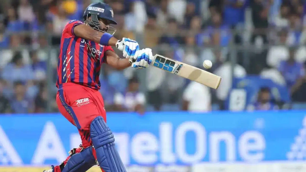 LSG vs RCB Live: Rain halts play in Lucknow, covers rushed onto field
