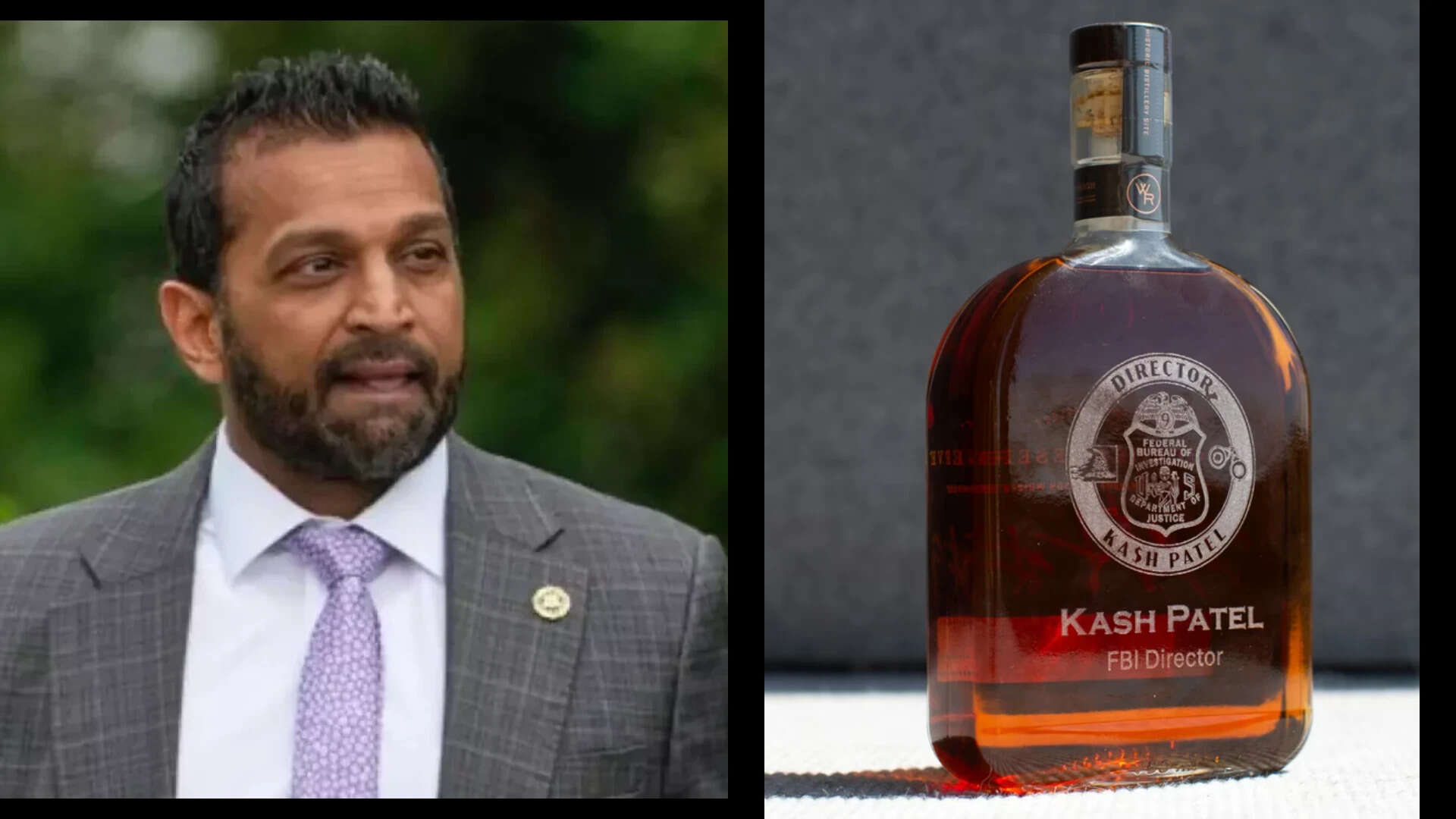 Kash Patel lost his mind when one bourbon bottle went missing, threatened with lie-detector test: Report