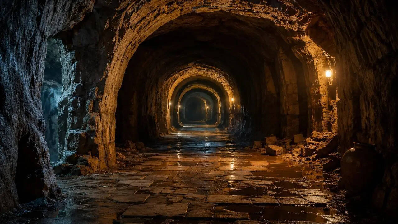 Ancient underground tunnels discovered beneath China’s massive stone city